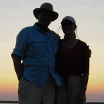Dinah and Allen at Ephraim shore